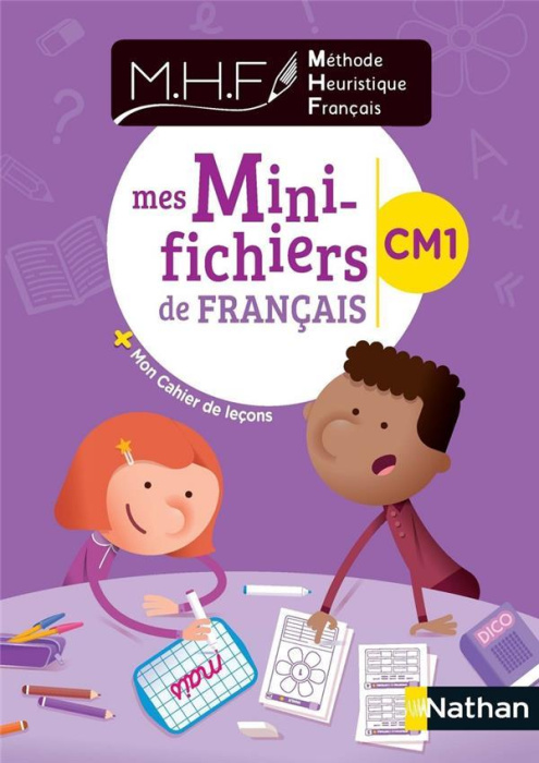 Emprunter Méthode heuristique français CM1. Mes mini-fichiers de français mon cahier de leçons, Edition 2020 livre