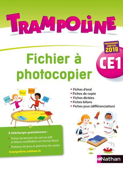 Emprunter Trampoline CE1. Fichier à photocopier, Edition 2019 livre