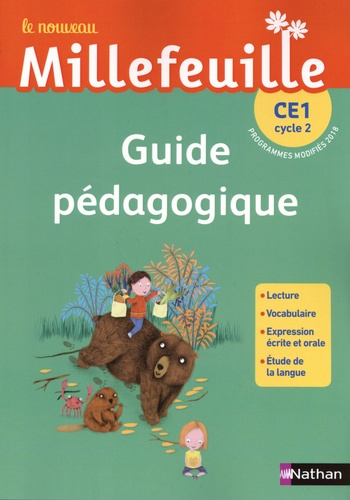 Emprunter Le nouveau Millefeuille CE1 cycle 2. Guide pédagogique, Edition 2019 livre