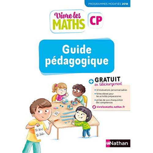 Emprunter Vivre les maths CP. Guide pédagogique, Edition 2019 livre