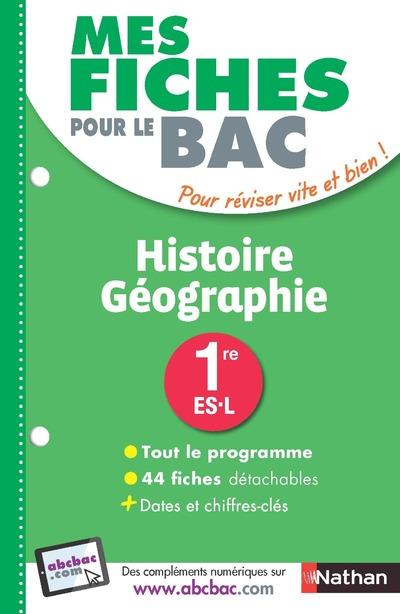 Emprunter Histoire géographie 1re ES-L. Edition 2017 livre