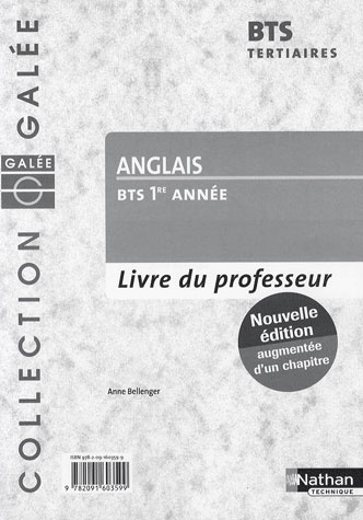 Emprunter Anglais BTS 1e année. Livre du professeur livre