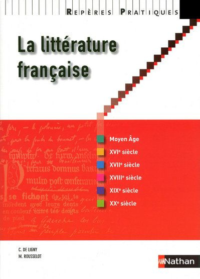 Emprunter La littérature française livre