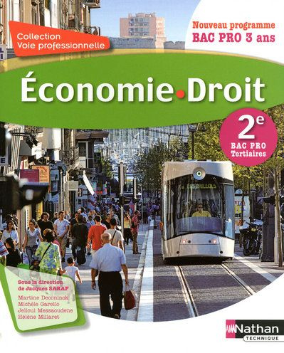 Emprunter Economie Droit 2e Bac pro Tertiaires livre
