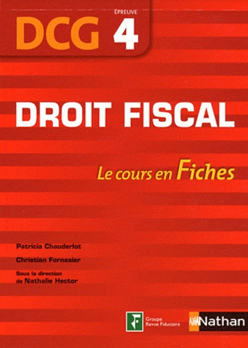 Emprunter Droit fiscal DCG 4. Le cours en fiches livre