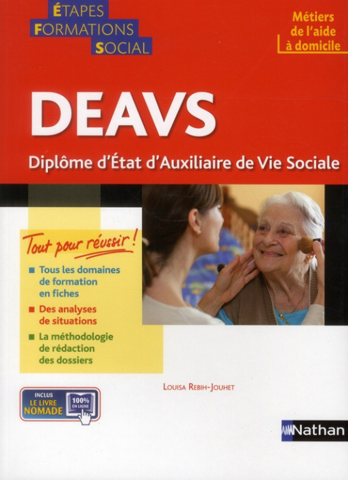 Emprunter DEAVS Diplôme d'Etat d'Auxiliaire de Vie Sociale livre
