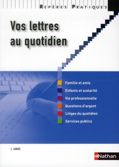 Emprunter Vos lettres au quotidien livre
