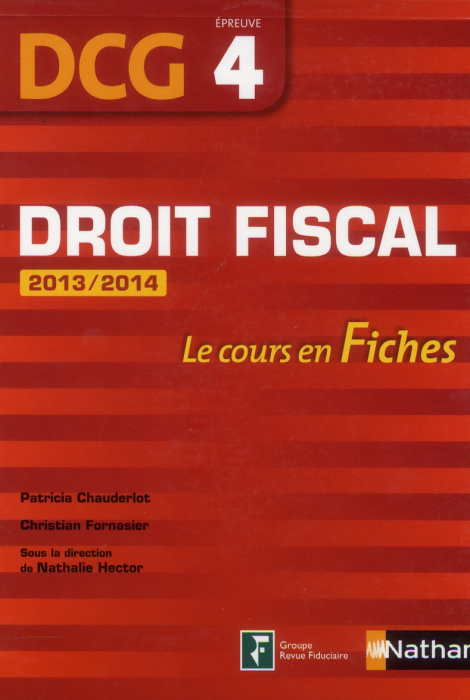 Emprunter Droit fiscal DCG 4. Edition 2013-2014 livre