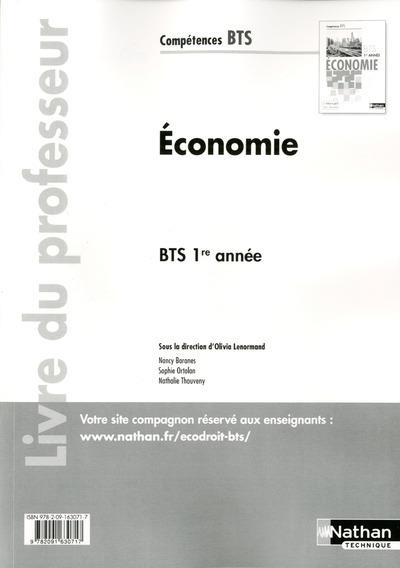 Emprunter Economie BTS 1re année. Livre du professeur livre