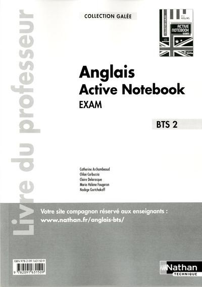 Emprunter ACTIVE NOTEBOOK BTS 2 ANGLAIS GALEE LIVRE DU PROFESSEUR livre