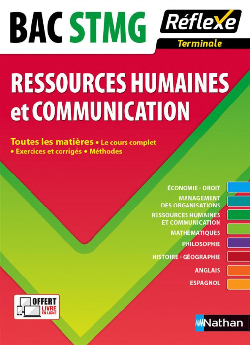 Emprunter Ressources humaines et communication Tle STMG livre