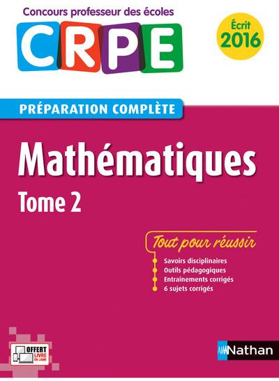 Emprunter Mathématiques. Tome 2, Edition 2016 livre