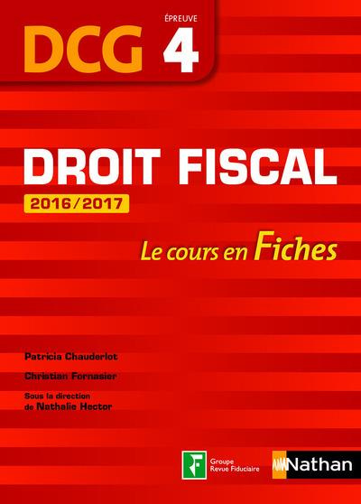 Emprunter Droit fiscal DCG4. Edition 2016-2017 livre