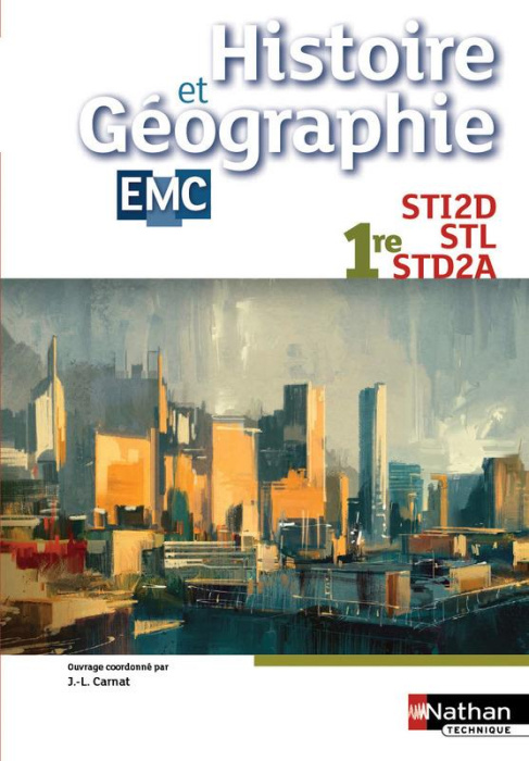 Emprunter Histoire Géographie Enseignement moral et civique 1re STI2D STL STD2A. Livre de l'élève, Edition 201 livre