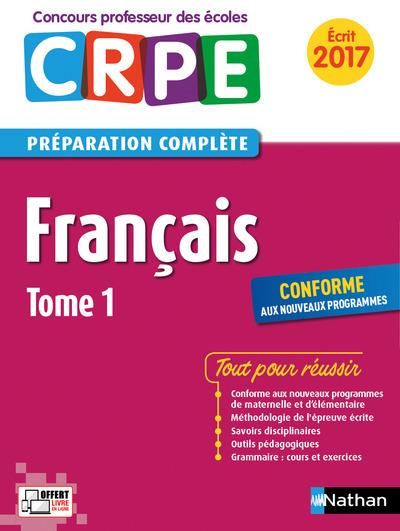 Emprunter Français. Tome 1, épreuve écrite CRPE, Edition 2016 livre