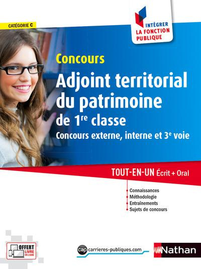 Emprunter Concours adjoint territorial du patrimoine de 1ere classe. Edition 2016 livre