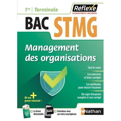 Emprunter Management des organisations 1re et Tle Bac STMG. Edition 2018 livre