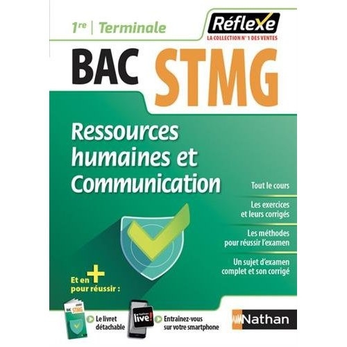 Emprunter Ressources humaines et communication 1re et Tle Bac STMG. Edition 2018 livre