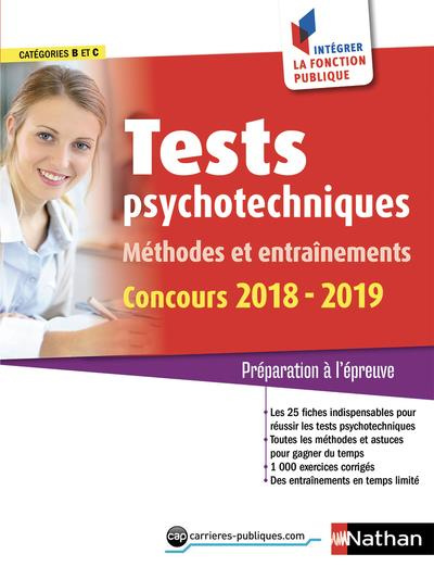 Emprunter Tests psychotechniques. Méthodes et entraînements. Catégories B et C, Edition 2018-2019 livre