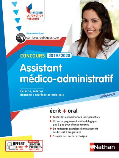 Emprunter Assistant médico-administratif. Concours catégorie B, Edition 2019-2020 livre