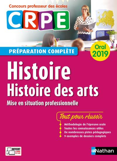 Emprunter Histoire, histoire des arts. Oral, Edition 2019 livre