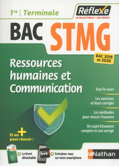 Emprunter Ressources humaines et communication 1re et Tle Bac STMG. Edition 2019 livre
