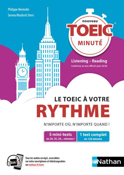 Emprunter TOEIC minuté. Le TOEIC à votre rythme, Edition 2019 livre