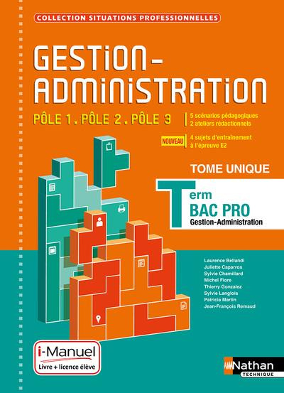 Emprunter Gestion-Administration Tle Bac Pro. Tome unique livre