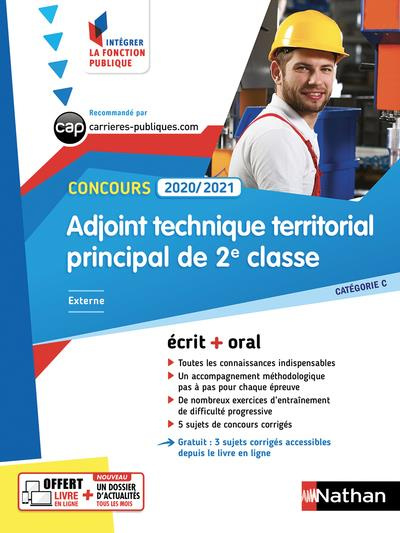 Emprunter Concours adjoint technique territorial principal de 2e classe externe. Catégorie C. Ecrit oral, Ed livre