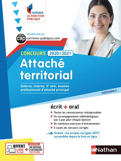 Emprunter Attaché territorial Concours externe, interne, 3e voie et examen professionnel d'attaché principal. livre
