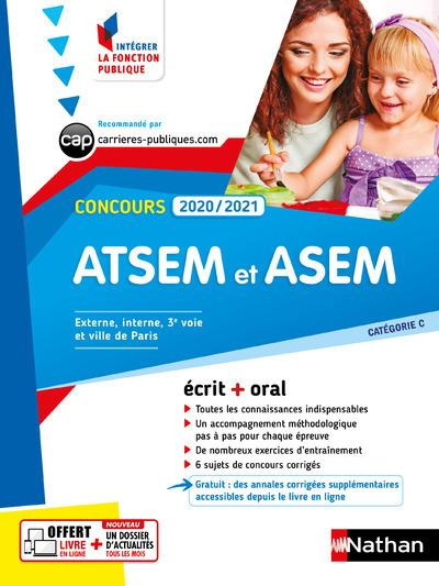 Emprunter ATSEM et ASEM. Concours externe, interne, 3e voie et ville de Paris, Edition 2020-2021 livre