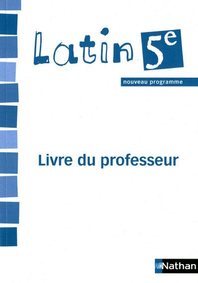 Emprunter Latin 5e. Livre du professeur livre