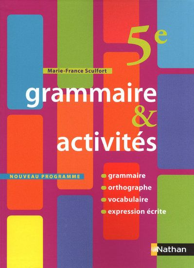 Emprunter Grammaire et Activités 5e livre