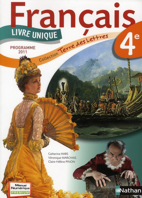 Emprunter Français 4e. Manuel de l'élève, programme 2011 livre