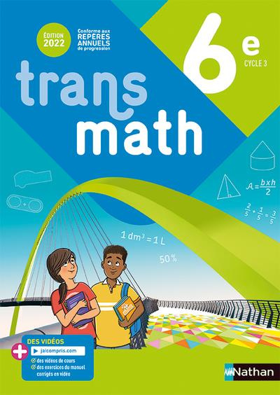 Emprunter Transmath 6e. Edition 2022 livre