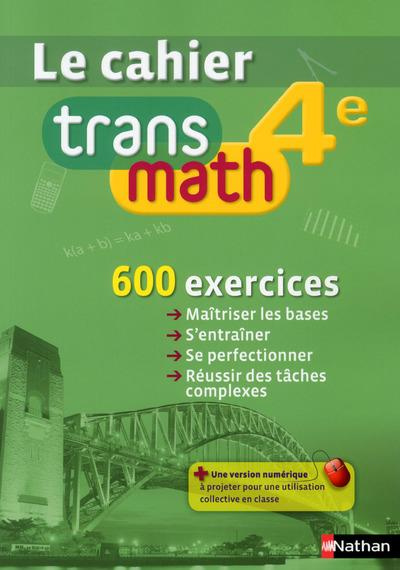 Emprunter Mathématiques 4e. Le cahier, Edition 2014 livre
