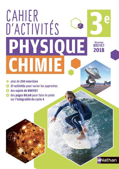 Emprunter Physique-Chimie 3e. Cahier d'activités, Edition 2018 livre