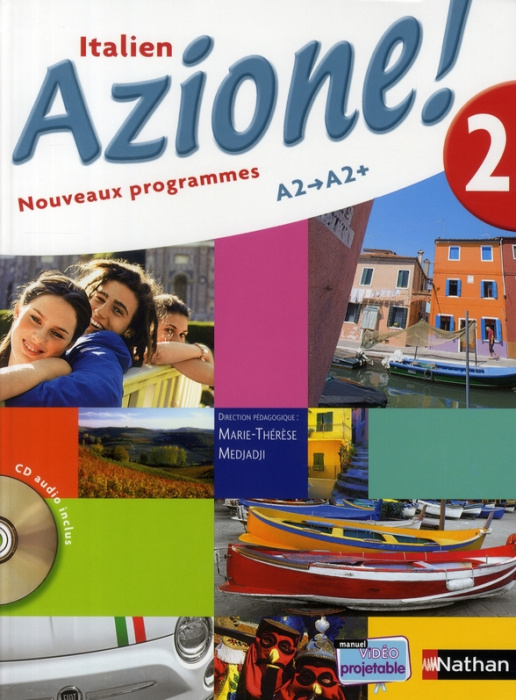 Emprunter Italien Azione! A2-A2 . Avec 1 CD audio livre