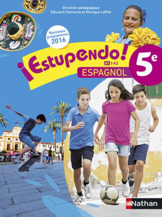 Emprunter Espagnol 5e A1-A2 Estupendo ! Edition 2016 livre