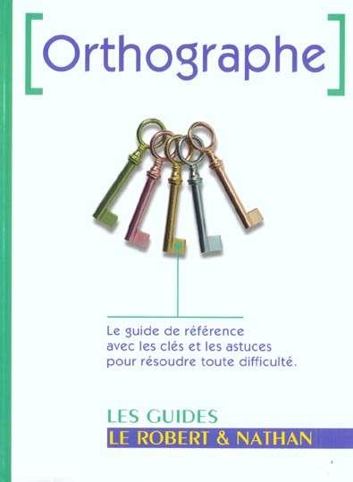 Emprunter Orthographe livre