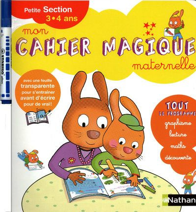 Emprunter Mon Cahier Magique Maternelle Petite Section 3-4 ans livre