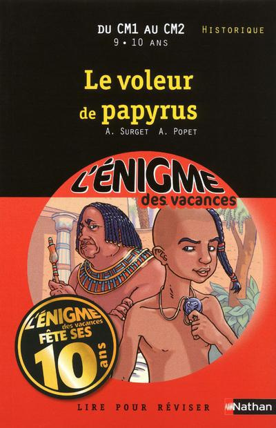Emprunter Le voleur de papyrus. Du CM1 au CM2 livre