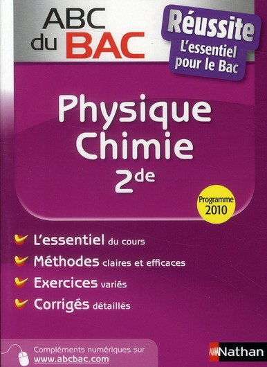 Emprunter Physique-Chimie 2e livre