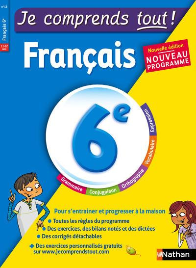 Emprunter Français 6e Je comprend tout ! Edition 2016 livre