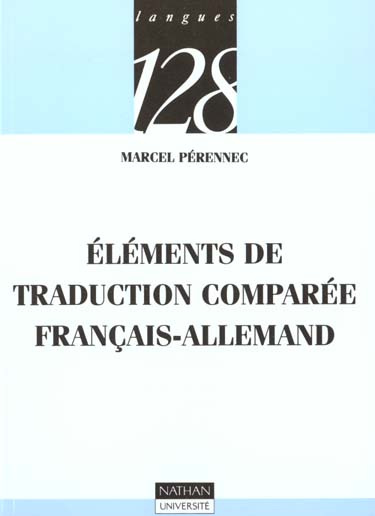 Emprunter ELEMENTS DE TRADUCTION COMPAREE livre