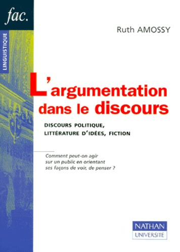 Emprunter L'ARGUMENTATION DANS LE DISCOURS livre