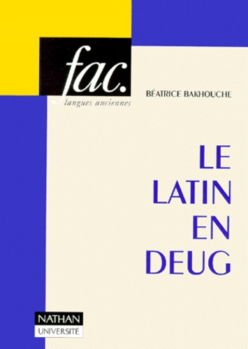 Emprunter LE LATIN EN DEUG livre