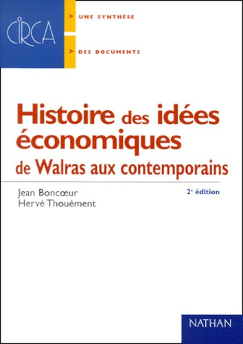 Emprunter HISTOIRE DES IDEES ECONOMIQUES livre