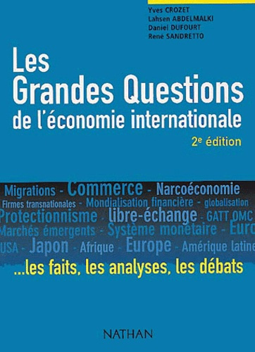 Emprunter LES GRANDES QUESTIONS DE L'ECONOMIE INTERNATIONALE livre