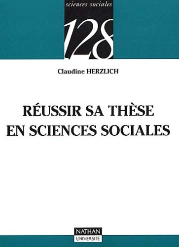 Emprunter REUSSIR SA THESE EN SCIENCES SOCIALES livre